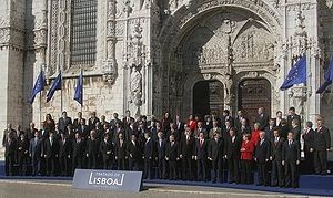Firma del Tratado de Lisboa