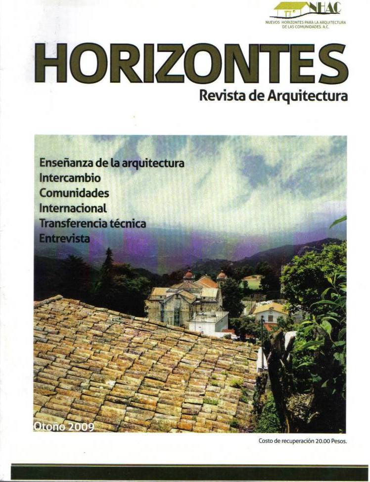 Portada de Revista Horizontes, México