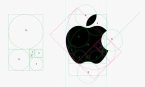 Proporción áurea en logo de Apple